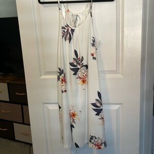 NWT Women’s spaghetti strap floral dress XL